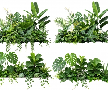 Modern Plant Pile-ID:745440968