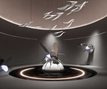 Modern Exhibition Hall-ID:242187025