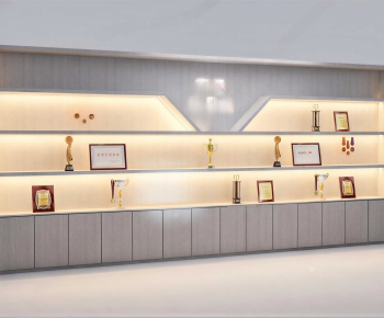Modern Exhibition Hall-ID:909883025