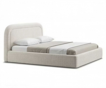 Modern Double Bed-ID:794828898