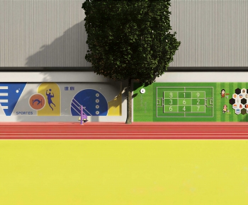 Modern Outdoor Sports Stadium-ID:609241014