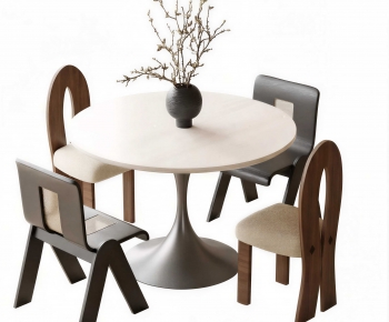 French Style Dining Table And Chairs-ID:798039484