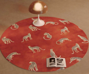 Modern Circular Carpet-ID:854784973