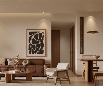 Modern A Living Room-ID:672602899