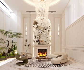 Modern Post Modern Style A Living Room-ID:546885011