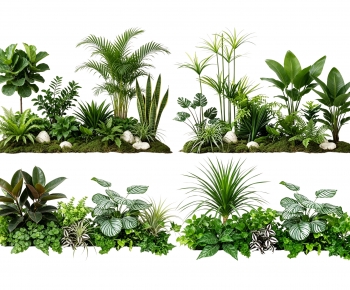 Modern Plant Pile-ID:807163004