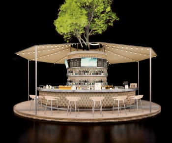 Modern Counter Bar-ID:115760095