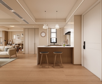 Modern Open Kitchen-ID:728626978
