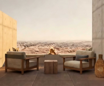 Modern Single Sofa-ID:212615012