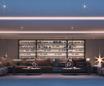 Modern A Living Room-ID:834040645