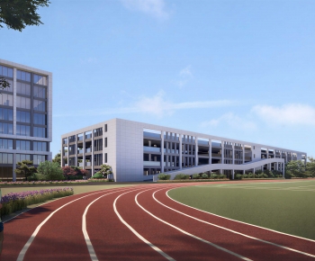 Modern School Building-ID:956648111