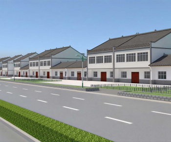 New Chinese Style Residential Building-ID:641235116