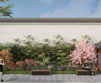 New Chinese Style Courtyard/landscape-ID:533516888