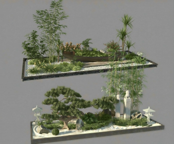 New Chinese Style Plant Landscaping-ID:462903023