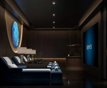 Modern Audiovisual Room-ID:877154113