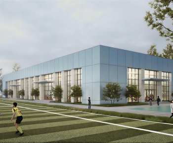 Modern Outdoor Sports Stadium-ID:939502958