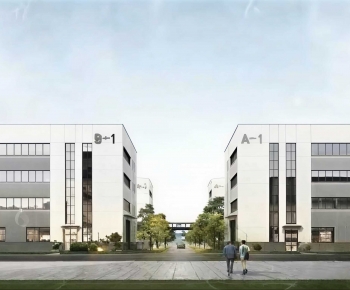 Modern Industrial Building-ID:867661007