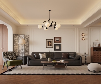 French Style A Living Room-ID:316998961
