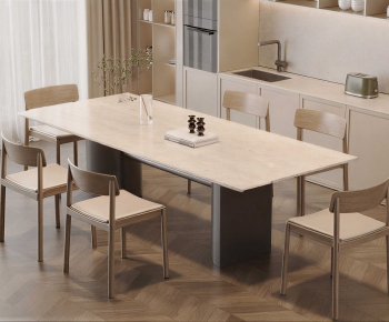 Modern Dining Table And Chairs-ID:722239051