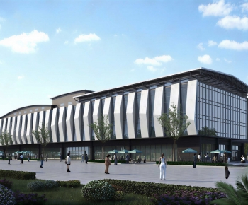 Modern Appearance Of Commercial Building-ID:874140984
