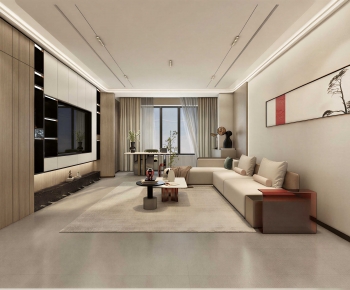 Modern A Living Room-ID:402831085