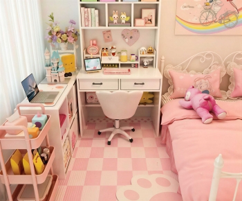 Modern Girl's Room Daughter's Room-ID:182384014