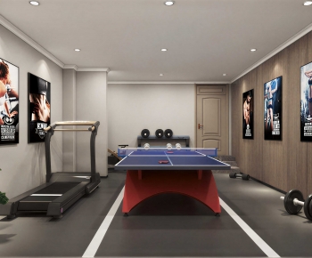 Modern Home Fitness Room-ID:282766107