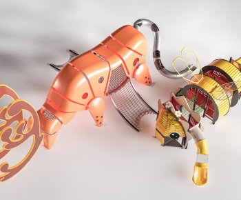 Modern Equipment For Children-ID:605467084