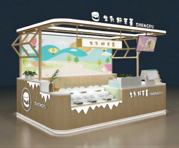 Modern Milk Tea Shop-ID:350379943
