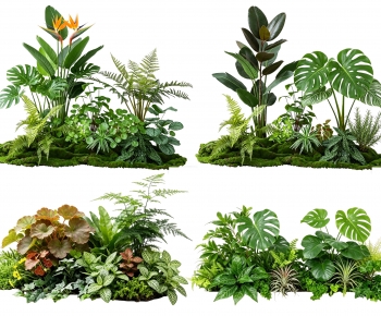 Modern Plant Pile-ID:676112893