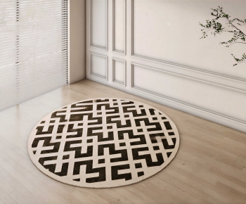 Modern Circular Carpet-ID:906166084