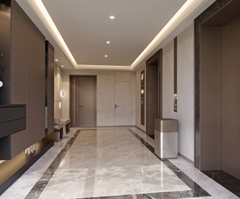 Modern Corridor/elevator Hall-ID:539401057