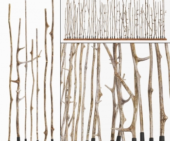 Modern Wooden Screen Partition-ID:133451948