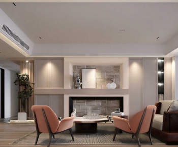 Modern A Living Room-ID:862766037