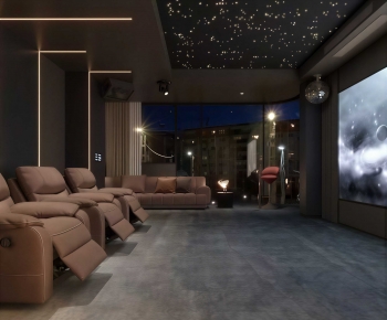 Modern Audiovisual Room-ID:198775058