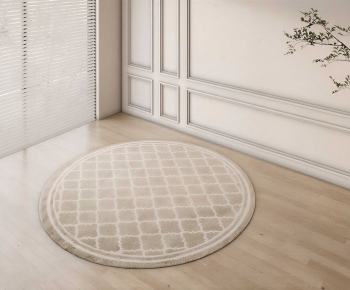 Modern Circular Carpet-ID:586059095