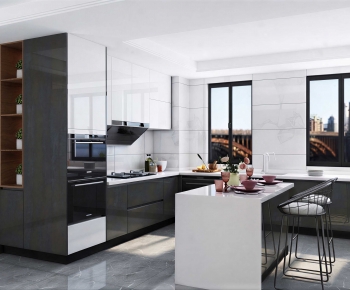 Modern Open Kitchen-ID:201500894
