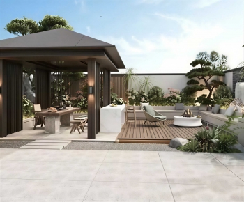 New Chinese Style Courtyard/landscape-ID:183614973
