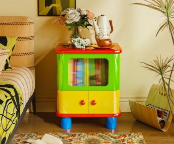 Modern Bedside Cupboard-ID:608010058