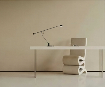 Modern Computer Desk And Chair-ID:333790866