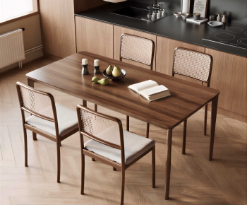 Modern Dining Table And Chairs-ID:363109165