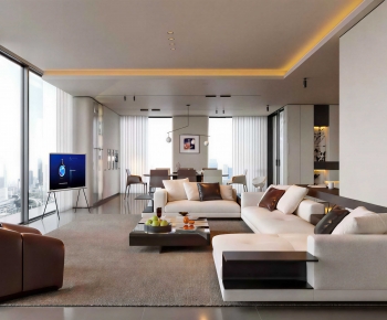 Modern A Living Room-ID:194297084