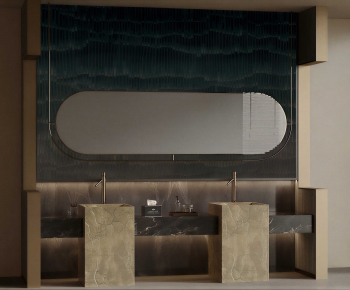 Modern Bathroom Cabinet-ID:771595951