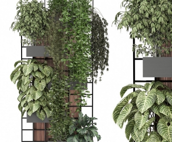 Modern Potted Green Plant-ID:340312961