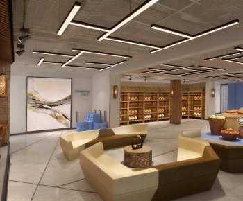 Modern Exhibition Hall-ID:233475926
