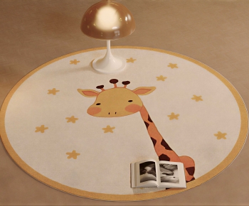 Modern Circular Carpet-ID:281554947