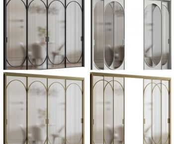 Modern Glass Screen Partition-ID:934859997