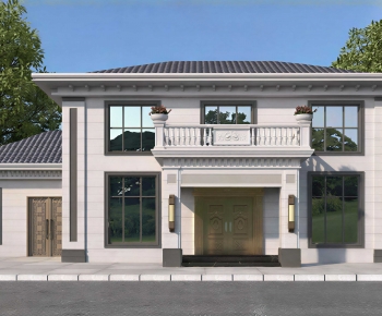 New Chinese Style Detached Villa-ID:293549061