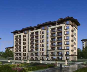Modern Residential Building-ID:312305933