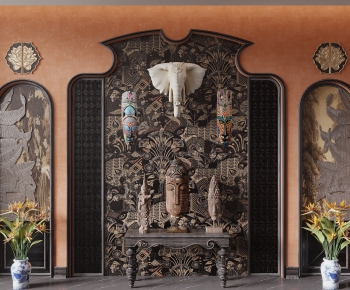 Southeast Asian Style Console-ID:244338998